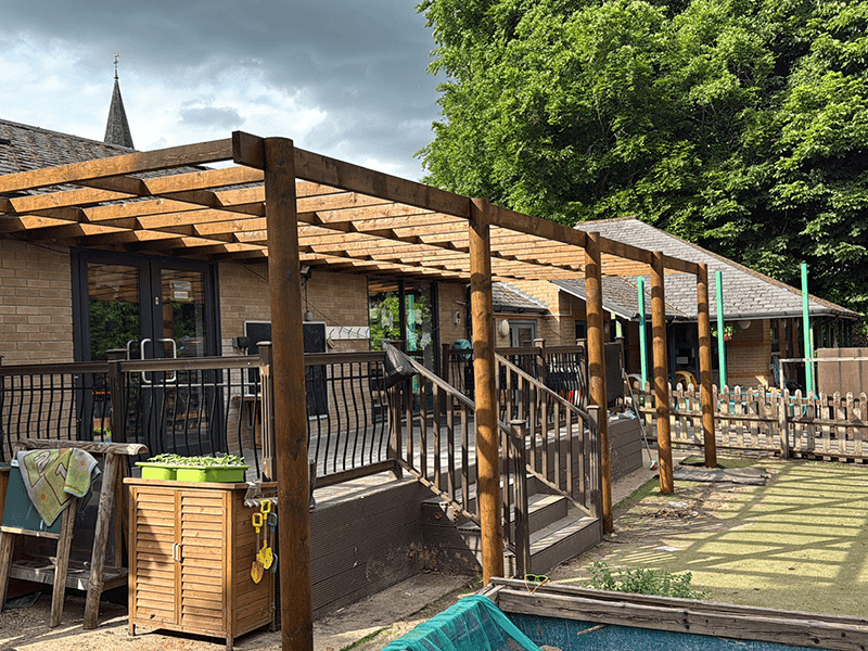 Completed school groundworks and drainage installation