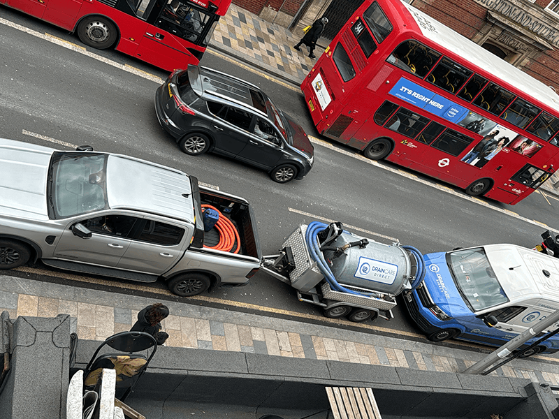 DrainCare Direct commercial drainage response vehicle